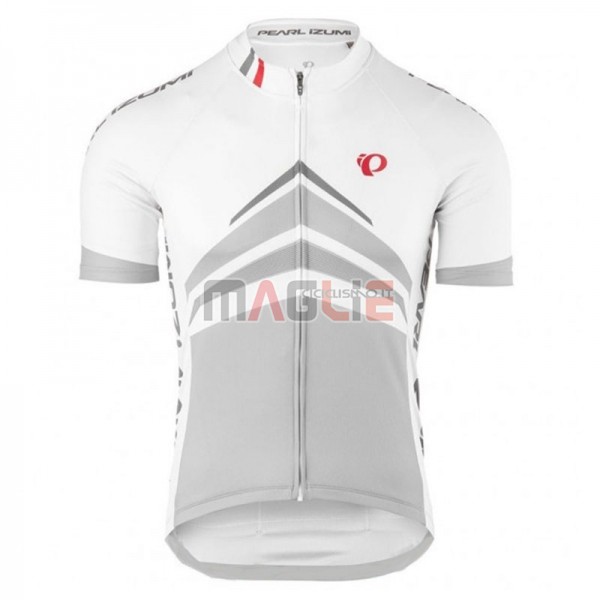 Maglia Pearl Izumi Manica Corta 2018 Grigio Bianco